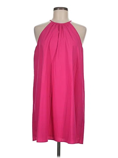 Pre-owned Babaton Cocktail Dress In Pink