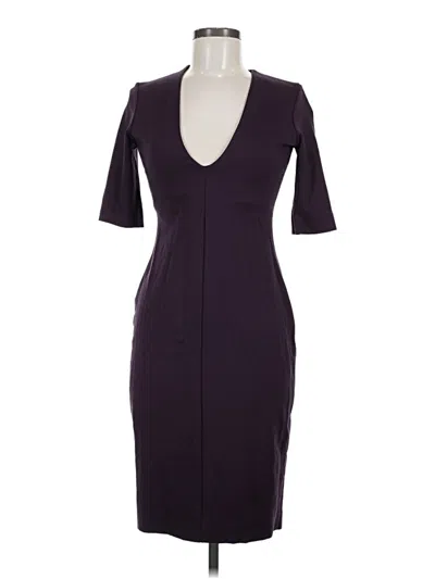 Pre-owned Babaton Cocktail Dress In Purple