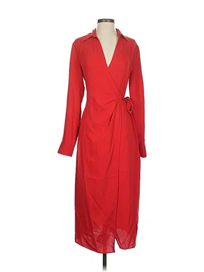 Pre-owned Babaton Cocktail Dress In Red