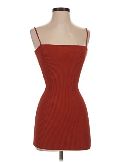 Pre-owned Babaton Cocktail Dress In Red