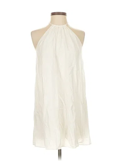 Pre-owned Babaton Cocktail Dress In White