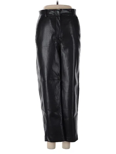 Pre-owned Babaton Dress Pants In Black