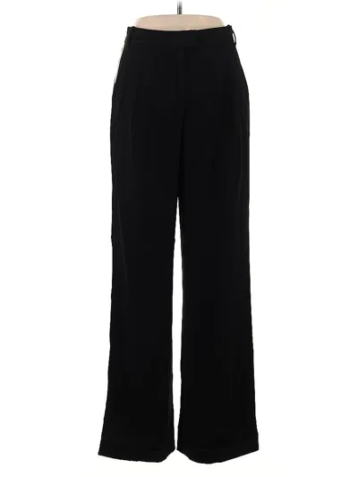 Pre-owned Babaton Dress Pants In Black