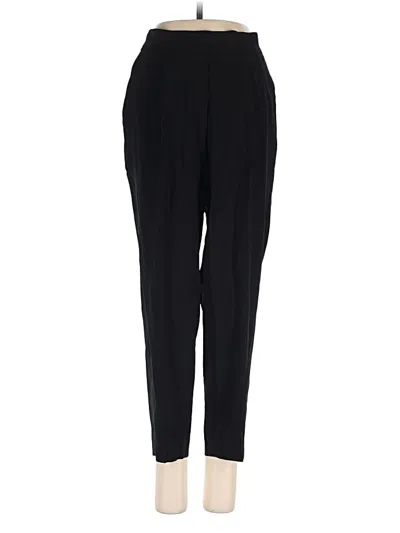 Pre-owned Babaton Dress Pants In Black