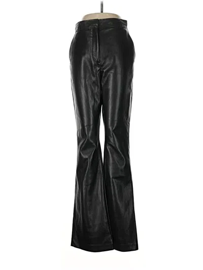 Pre-owned Babaton Dress Pants In Black