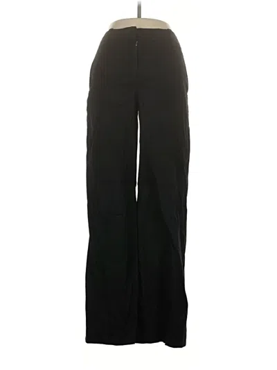 Pre-owned Babaton Dress Pants In Black