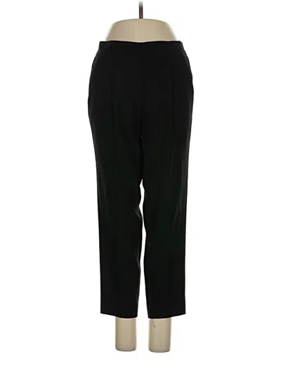 Pre-owned Babaton Dress Pants In Black