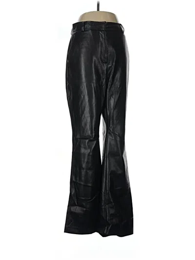 Pre-owned Babaton Dress Pants In Black