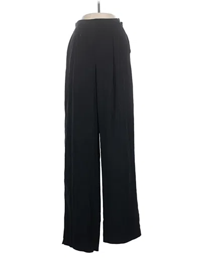 Pre-owned Babaton Dress Pants In Black