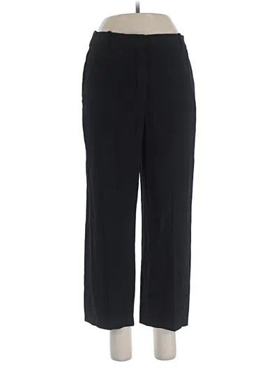 Pre-owned Babaton Dress Pants In Black