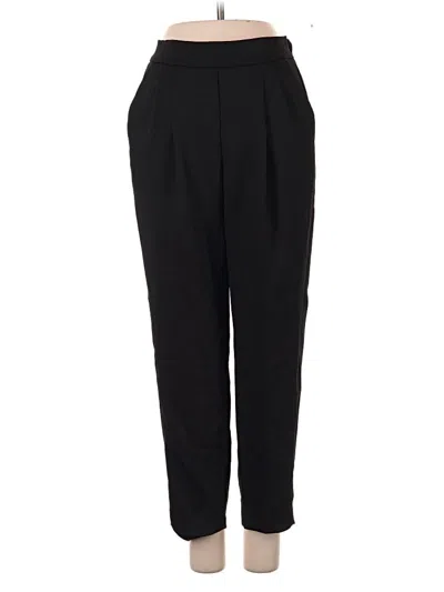 Pre-owned Babaton Dress Pants In Black