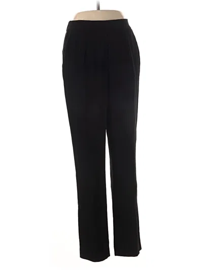 Pre-owned Babaton Dress Pants In Black
