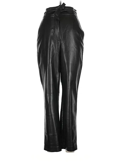 Pre-owned Babaton Dress Pants In Black
