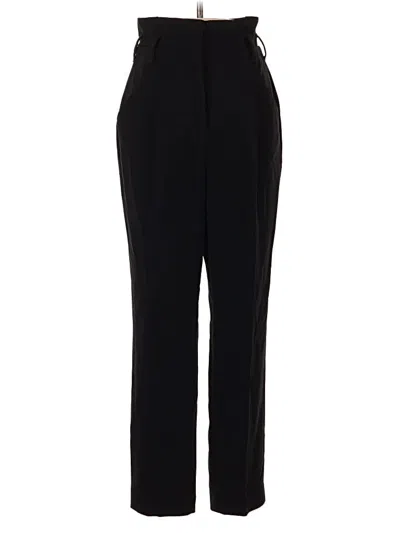 Pre-owned Babaton Dress Pants In Black