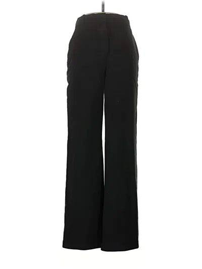 Pre-owned Babaton Dress Pants In Black