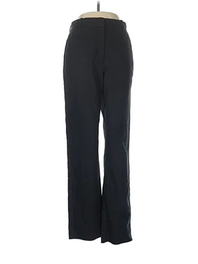 Pre-owned Babaton Dress Pants In Black
