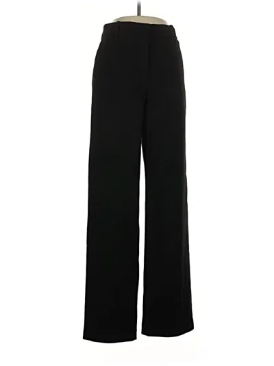 Pre-owned Babaton Dress Pants In Black