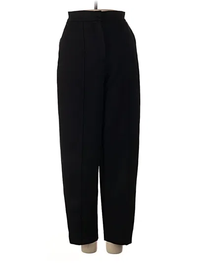Pre-owned Babaton Dress Pants In Black