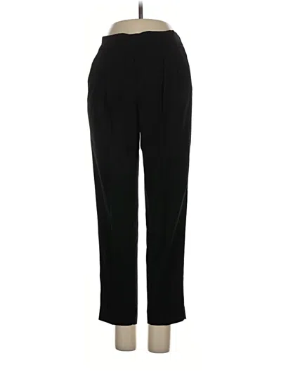 Pre-owned Babaton Dress Pants In Black