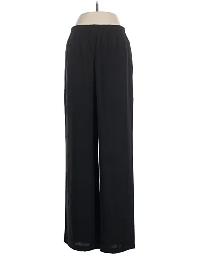 Pre-owned Babaton Dress Pants In Black