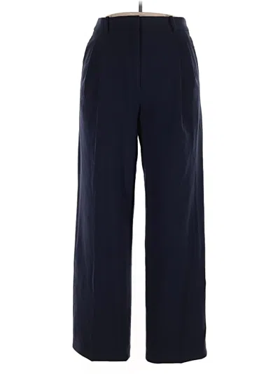 Pre-owned Babaton Dress Pants In Blue