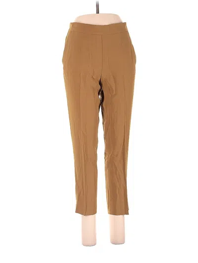 Pre-owned Babaton Dress Pants In Brown