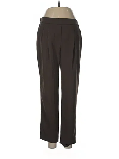 Pre-owned Babaton Dress Pants In Brown