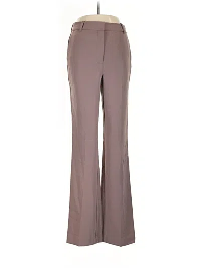 Pre-owned Babaton Dress Pants In Brown