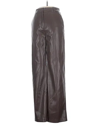 Pre-owned Babaton Dress Pants In Brown