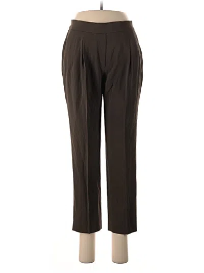 Pre-owned Babaton Dress Pants In Brown