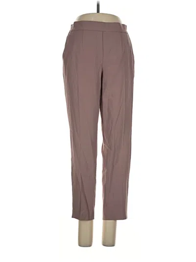 Pre-owned Babaton Dress Pants In Brown