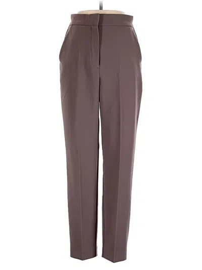 Pre-owned Babaton Dress Pants In Brown