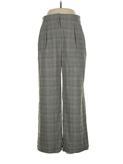 Pre-owned Babaton Dress Pants In Gray