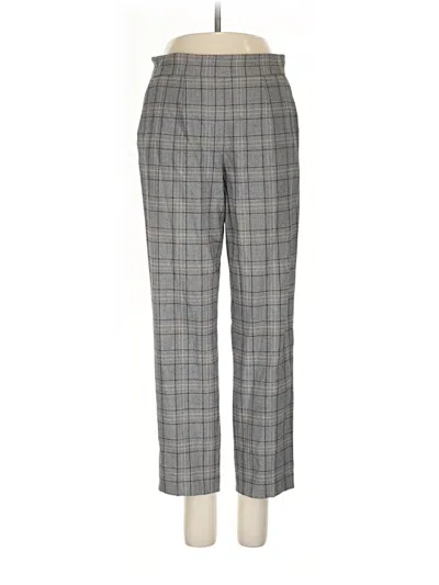 Pre-owned Babaton Dress Pants In Gray