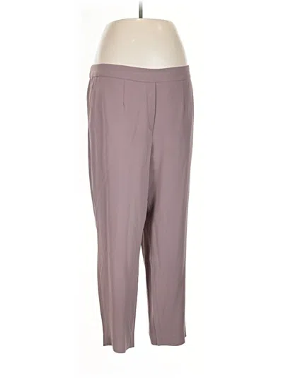 Pre-owned Babaton Dress Pants In Gray