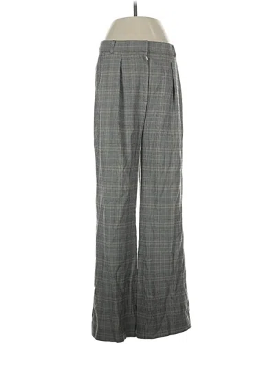 Pre-owned Babaton Dress Pants In Gray