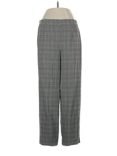 Pre-owned Babaton Dress Pants In Gray
