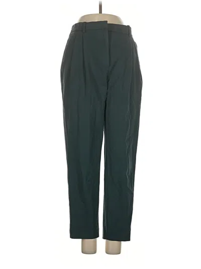 Pre-owned Babaton Dress Pants In Green