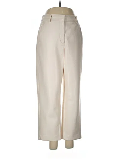 Pre-owned Babaton Dress Pants In Ivory
