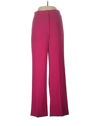 Pre-owned Babaton Dress Pants In Pink