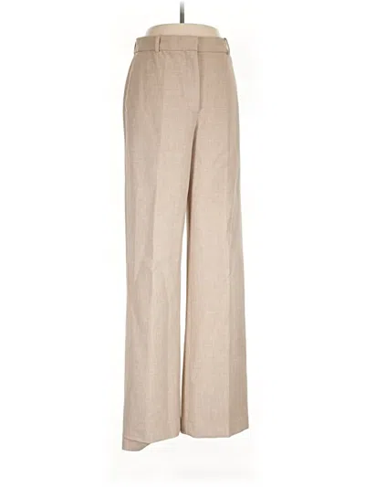 Pre-owned Babaton Dress Pants In Tan