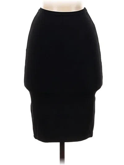 Pre-owned Babaton Formal Skirt In Black