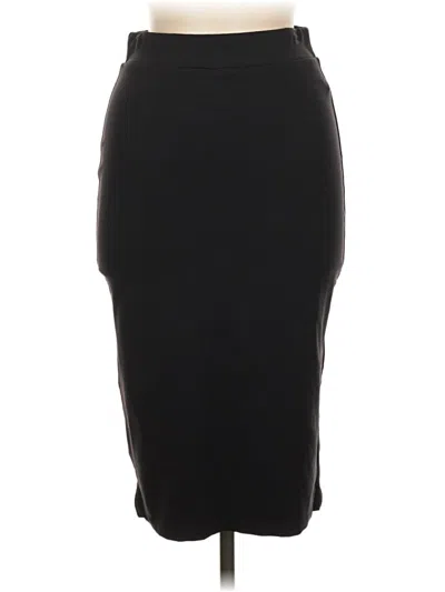 Pre-owned Babaton Formal Skirt In Black
