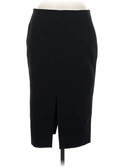 Pre-owned Babaton Formal Skirt In Black