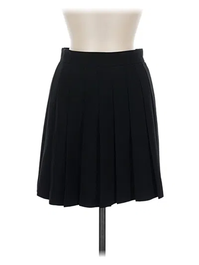 Pre-owned Babaton Formal Skirt In Black