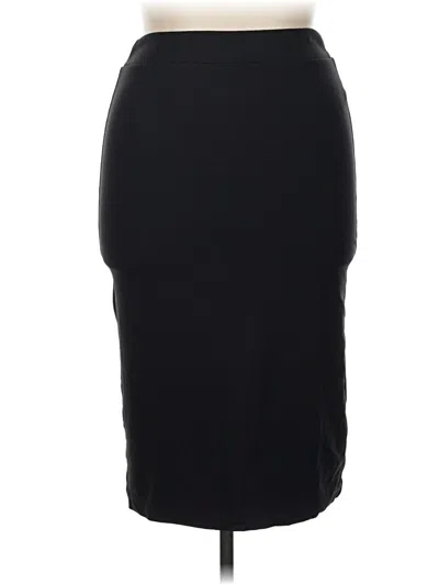 Pre-owned Babaton Formal Skirt In Black
