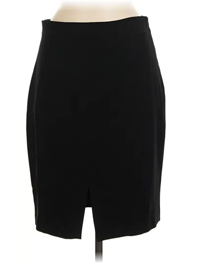 Pre-owned Babaton Formal Skirt In Black