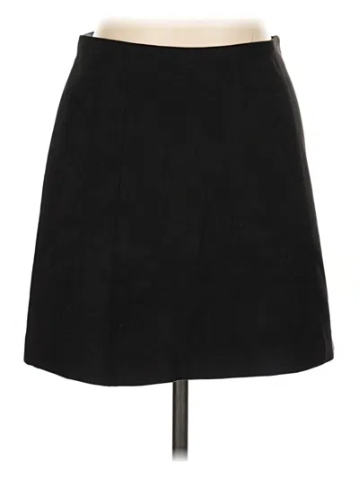 Pre-owned Babaton Formal Skirt In Black