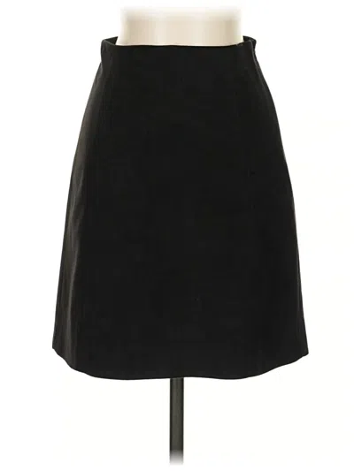 Pre-owned Babaton Formal Skirt In Black