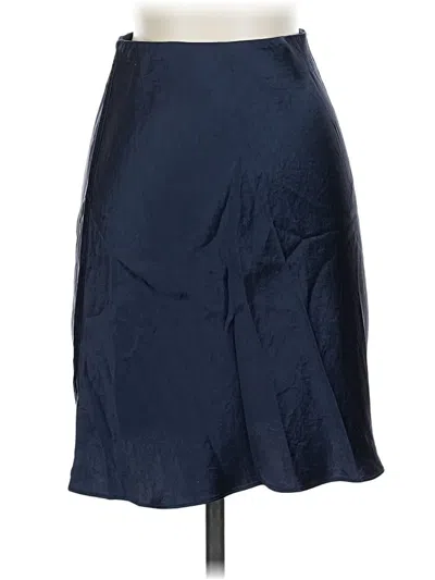 Pre-owned Babaton Formal Skirt In Blue